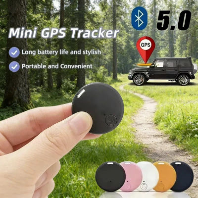 Mini Rastreador GPS Bluetooth 5.0, Dispositivo GPS Antipérdida, Rastreador de Autos, Localizador Inteligente para IOS y Android, Accesorio 2026 Nuevo