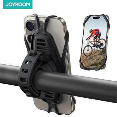Joyroom-soporte para teléfono de bicicleta y motocicleta, soporte para teléfono de 7,2 pulgadas, soporte para teléfono Ultra estable y grande para bicicleta