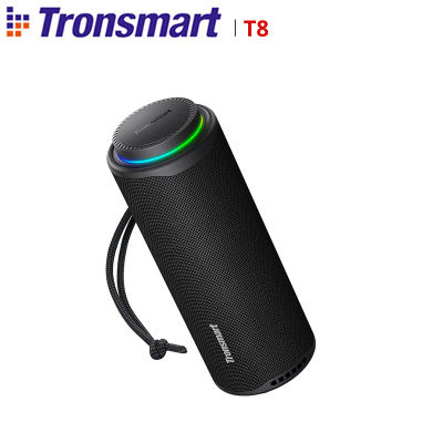 Altavoz portátil inalámbrico Tronsmart T8 con Bluetooth 5,3, graves profundos, 40W, SoundPulse, resistente al agua IPX7, control por aplicación