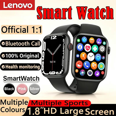 Lenovo 2026 Nuevo Reloj Inteligente Deportivo a Prueba de Agua de 1.83 Pulgadas, Monitor de Actividad Física, Llamadas Inalámbricas, Monitor de Salud, Reloj para Hombres y Mujeres, iOS y Android