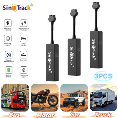 SinoTrack 3 Unites ST-901A Rastreador GPS GSM GPRS Dispositivo de Rastreo Vehicular Monitor Localizador Control Remoto para Motor con APP Gratuita