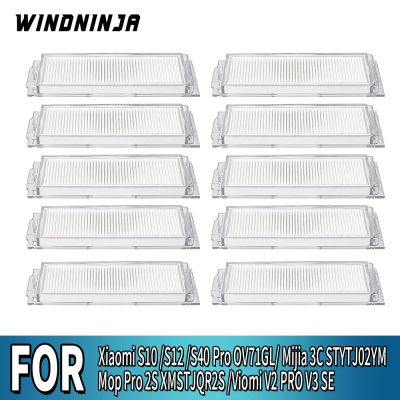 Filtros HEPA para Xiaomi S10 S12 S40 Pro OV71GL Mijia 3C STYTJ02YM Mop Pro 2S XMSTJQR2S para Viomi V2 PRO V3 SE, pieza de repuesto para robot aspirador