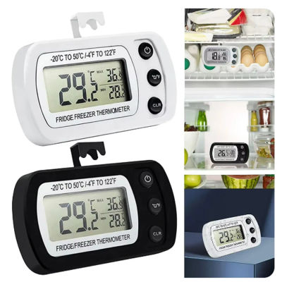Termómetro Digital con gancho, dispositivo antihumedad, pantalla LCD eléctrica, Monitor de temperatura