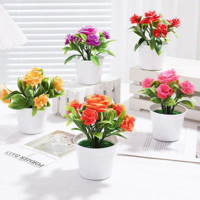 1/3 Piezas de Planta Artificial en Maceta, Decoración de Escritorio, Hogar, Oficina, Estante, Paisaje de Mesa, Bonsái, Accesorios para Bodas y Fiestas