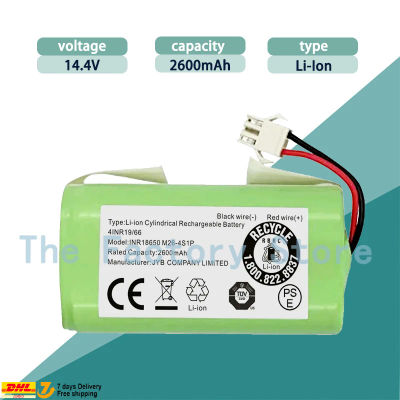 Protección de batería de repuesto de iones de litio de 14,4 V y 2600 mAh para Conga 990/1090, Ecovacs Deebot N79/N79S/DN622, Eufy RoboVac 11/11S/30