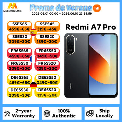 Versión Global Xiaomi Redmi A7 Pro Smartphone Batería de 6000mAh Xiaomi HyperOS Pantalla de 6.9" 120Hz Cámara de 13MP Teléfono Móvil Xiaomi