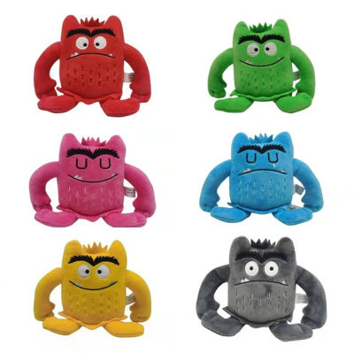 Muñeco de Peluche de monstruo para niños, Peluche de juguete de 1/6/piezas para calmar las emociones de los bebés, ideal para regalo de cumpleaños y Navidad