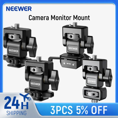 NEEWER-abrazadera para cámara DSLR, soporte ajustable para Monitor con zapata fría, tornillo de 1/4 "para Monitor, luz de Flash, accesorio DIY