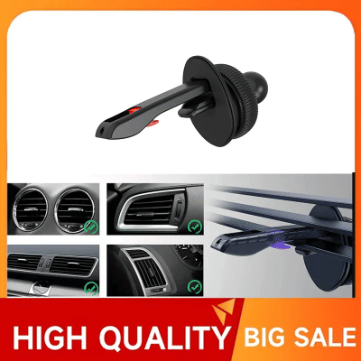 Soporte Universal para teléfono con cabezal de bola de 17MM para salida de aire de coche, Base para soporte para teléfono móvil con salida de aire para coche