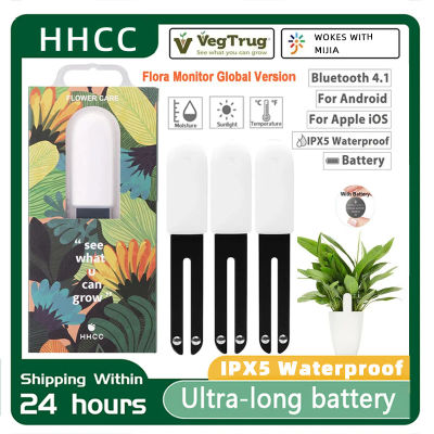 HHCC Xiaomi-Monitor inteligente para el cuidado de las flores, productos para flores, Monitor de flora para jardín, hierba, suelo, fertilidad de agua para aplicación Xiaomi Mijia