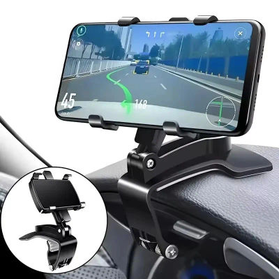 Soporte Universal para Teléfono Móvil en el Coche, Rotación de 360 Grados, Soporte para Teléfono Celular GPS, Soporte para Teléfono Móvil en el Coche