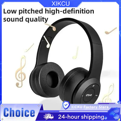Auriculares inalámbricos Bluetooth 5,0 plegables, auriculares portátiles con sonido HiFi para deportes, viajes, juegos diarios, uso de auriculares para música