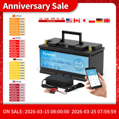 La más nueva batería LiFePO4 de 12V, 100Ah, 120Ah, 200Ah, 24V, 100Ah, BMS Bluetooth incorporado para campistas RV, carrito de Golf, todoterreno, Solar