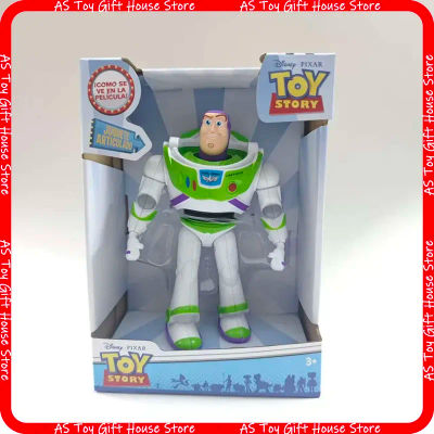 Figura de Acción de Buzz Lightyear de Toy Story, Modelo de Juguete, Muñeco Robot para Niños, Regalo de Cumpleaños, Obra de Arte Coleccionable Hecha a Mano