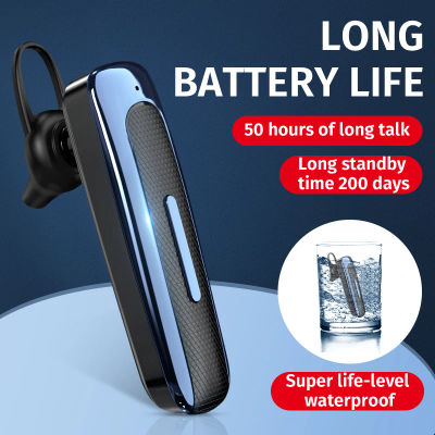 Auriculares inalámbricos Bluetooth con micrófono, auriculares con cancelación de ruido, manos libres, con cancelación de ruido para conducir negocios