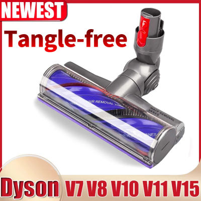 Para Dyson V7 V8 V10 V11 V15 aspiradora Anti Entangleme cabezal limpiador de accionamiento directo, cabezal limpiador de cabezal de motor herramienta de turbina de cepillo