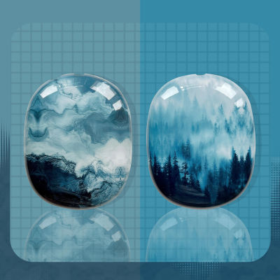 Adecuado para funda protectora Apple Airpods Max, carcasa blanda de TPU transparente, auriculares Bluetooth, a la moda y a la moda