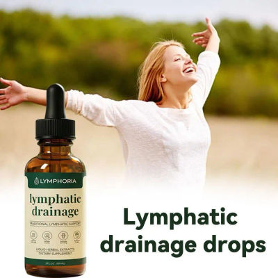 Líquido de drenaje linfático orgánico premium, fórmula natural a base de plantas, alivia la hinchazón y fortalece el sistema inmunológico humano.