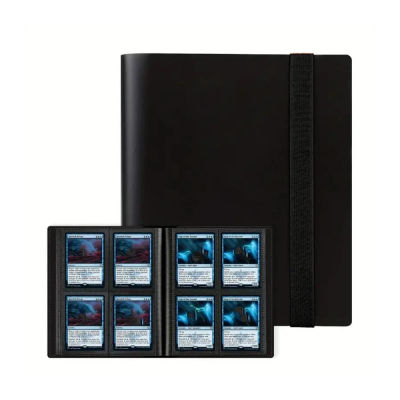 Carpeta para Tarjetas Coleccionables, Álbum con Bolsillos para Tarjetas, Exhibidor, Protector de Tarjetas de Juego TCG Yugioh MTG, Libro de Almacenamiento