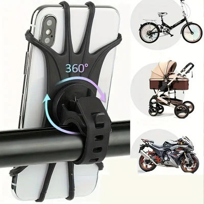 Soporte para teléfono de bicicleta, soporte para teléfono móvil para motocicleta, soporte Celular para iPhone, Samsung, Xiaomi, Gsm, Houder Fiets