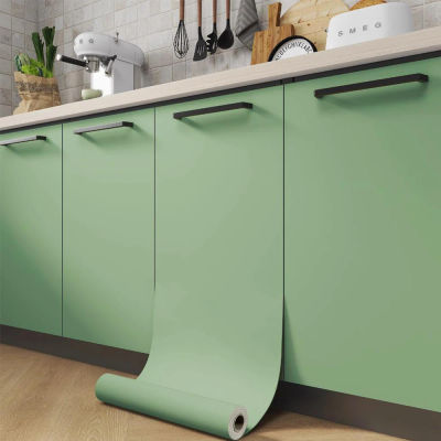 Papel tapiz de película de vinilo autoadhesivo, pegatinas de pared impermeables para baño, cocina, muebles, decoración de habitación, mejora del hogar