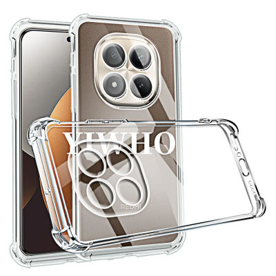Funda Transparente para Teléfono Redmi Note 15 Pro Plus 4G 5G, Cubierta Trasera Transparente, Fundas Protectoras para Teléfono Note15 4G, Funda Protectora para Cámara 15Pro+
