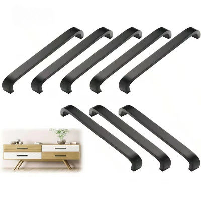 Tiradores de Metal pulido estilo arco, tiradores de cajón de puerta de gabinete de aleación de aluminio sólido, modernos y sencillos para herrajes para muebles, 10 Uds.