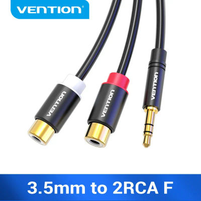 Vention 3,5mm macho a 2RCA hembra Cable auxiliar RCA Jack divisor Audio Y Cable para iPhone ordenador altavoz estéreo 3,5 Cable RCA