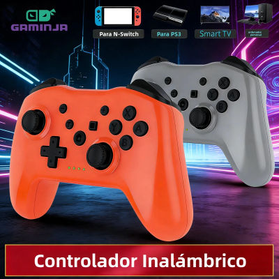 Nuevo controlador inalámbrico GAMINJA sin latencia, mando Bluetooth para PC, Joystick para consola de juegos Nintendo Switch, PS3, TV Box y PC