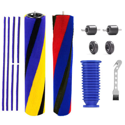 Ruedas de tiras de felpa, barra de cepillo de rodillo suave para Dyson Gen5 V8 Slim V10 Slim V12 Detect Slim V15S V15, pieza de aspiradoras