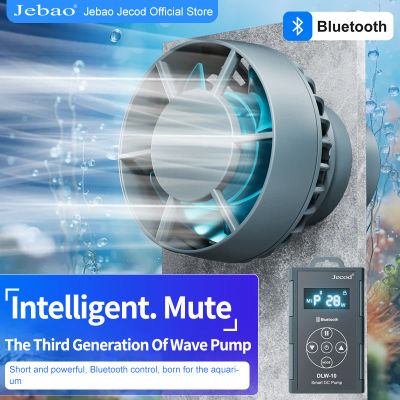 Bomba de Olas Bluetooth Jebao Jecod Serie DLW para Acuario, Control por Aplicación, Bomba de Agua Inteligente Silenciosa para Peceras de Agua Salada