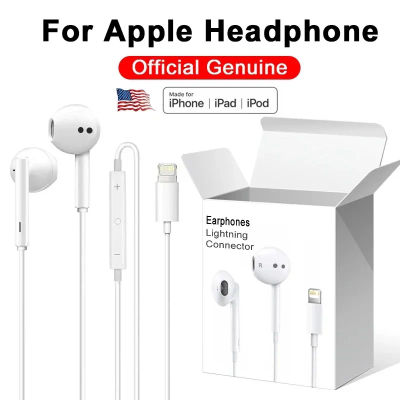 Audífonos Intrauditivos con Cable Lightning de 3.5MM y Bluetooth para Apple iPhone 17 16 15 14 13 11 12 Pro Max Plus