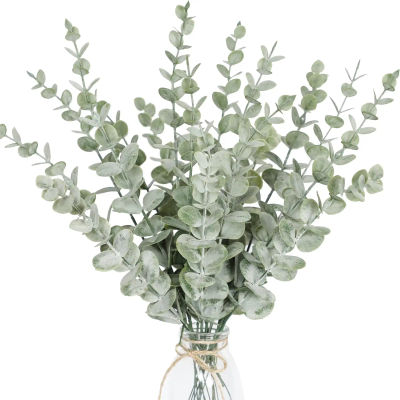 10-50 Uds DIY eucalipto Artificial decoración colgante de pared verde Boho decoraciones para el hogar granja plantas rústicas para boda