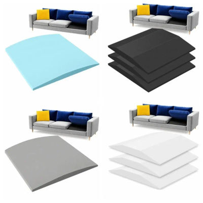 Cojín de esponja duradero para sofá, soporte de alta resistencia de 50x50cm, soporte cuadrado para cojín de sofá, reparación de asientos de muebles de gran tamaño para el hogar