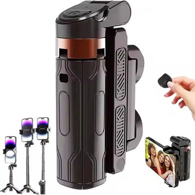 MEUYAG 2026 Nuevo trípode, soporte para teléfono con obturador Bluetooth, soportes inalámbricos para palo de Selfie con soporte para teléfono para cámara de teléfono inteligente