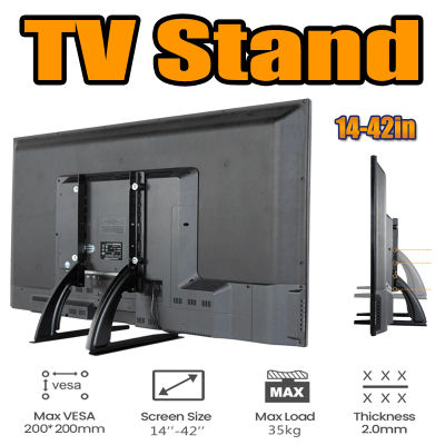 Soporte BEISHI para TV LCD/LED/OLED de 14-42 pulgadas, soporte Universal para mesa de TV, pies de Pedestal, soporte para Monitor de pantalla plana y curva para TV