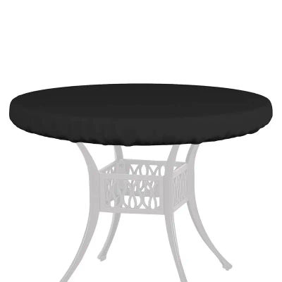 Mesa redonda muebles de jardín al aire libre cubierta de lluvia impermeable Oxford sofá protección jardín Patio cubiertas de lluvia muebles cubierta de lluvia