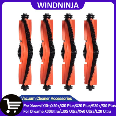 Cepillo principal Compatible con Xiaomi X10 + X20 + X10 Plus X20 Plus para Dreame L10S Ultra/X30Ultra/X40 Ultra Robot cepillo de rodillo de vacío