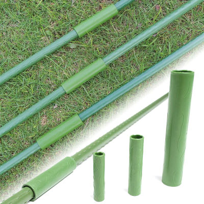 20 Conectores para Soporte de Plantas, Tubos de Unión para Plantas Trepadoras 8/11/16/20mm, Estacas de Jardín, Accesorios de Unión para Varillas de Injerto