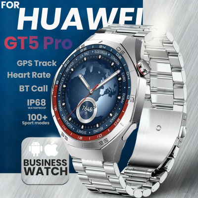 2025 para Huawei GT5 Pro GPS Tracker Ultra SmartWatch hombres ritmo cardíaco BT llamada NFC impermeable deportes al aire libre Fitness pulsera inteligente