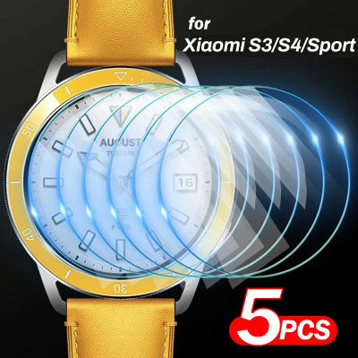 Para Xiaomi Mi Watch S3 S4 HD Protector de pantalla transparente antiarañazos dureza 9H vidrio templado para Xiaomi Watch S4 Sport Smartwatch