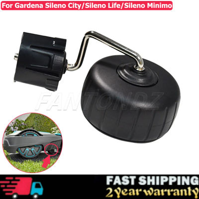 589300801 Conjunto de Ruedas para Robot Cortacésped Gardena, Compatible con Sileno Minimo, Sileno Life, Sileno City y Husqvarna Automower 305 310