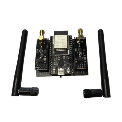 Versión 1.2 ESP32 DevKitC + NRF24L01 PA LNA, Módulo de Desarrollo de 2.4GHz, Compatible con Pruebas de Señal Bluetooth y Soporte Wifi