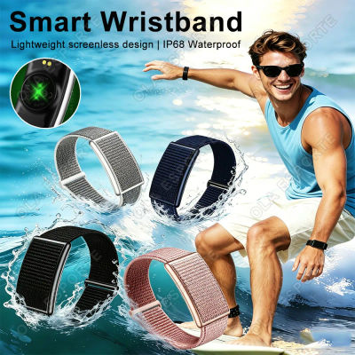 Nueva Pulsera Inteligente Sin Pantalla con Monitor de Frecuencia Cardíaca y Oxígeno en Sangre, Rastreador Deportivo, Podómetro, Reloj Inteligente para Hombre, Resistente al Agua