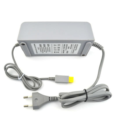 Adaptador de cargador de CA con enchufe europeo, 5 uds., para consola Wii U, 100-240V, 50/60Hz, fuente de alimentación de pared para el hogar
