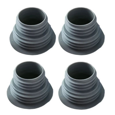 Tapón de silicona para tubería de drenaje de 4 piezas, anillo de sellado para alcantarillado, lavadora, accesorios para aspiradora