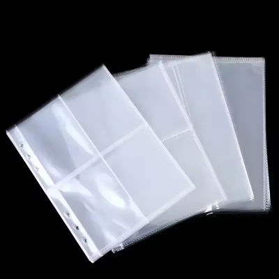 10 Uds. Carpeta A5, cubierta para tarjetas fotográficas, Kpop, libro de hojas sueltas, tarjetas fotográficas, álbum, almacenamiento, libro, papelería, regalos de cumpleaños