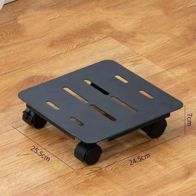 Soportes para plantas, carrito móvil para plantas de exterior, bandeja móvil para macetas con ruedas para plantas pesadas de interior