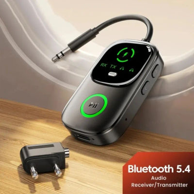 Nuevo receptor/transmisor de audio Bluetooth 5,4, adaptador Bluetooth para auriculares, televisores, coches y otros dispositivos con un conector de 3,5 MM