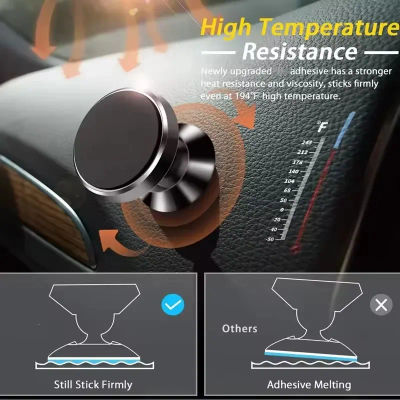 Soporte magnético Universal para teléfono de coche, soporte magnético para teléfono móvil, soporte para teléfono para salpicadero, soporte GPS para iPhone y Samsung